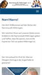 Mobile Screenshot of narrenzunft-moehringen.de